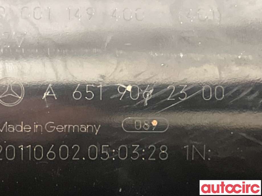 Starter diesel til Mercedes E-Klasse 2009-2013 (Fase 1) (W212) (W212) (MERCEDES|A6519062800|0001149400|A6519062300)