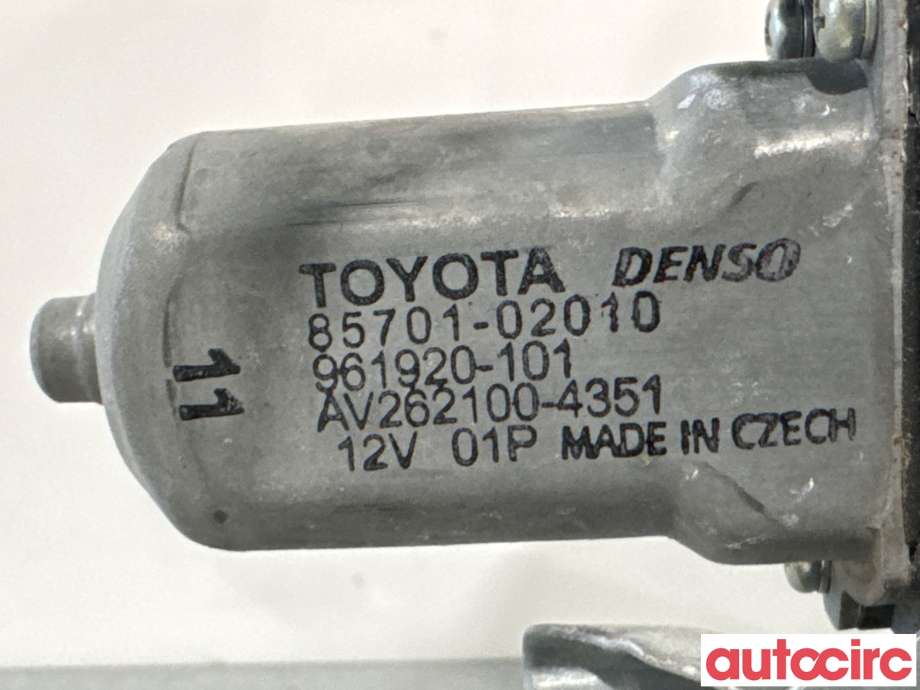 Ruteheis venstre bak til Toyota Auris 2010-2012 (Type I, Fase 2)  (TOYOTA|6984002390|AV262100-4351|85701-02010)