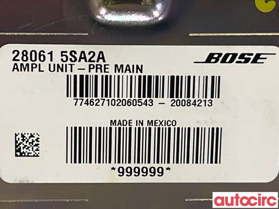 Bilstereo forsterker til Nissan Leaf 2018-->> (Type II)  (NISSAN|280615SA2A)