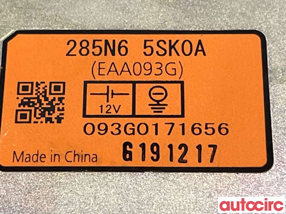 Bilstereo diverse til Nissan Leaf 2018-->> (Type II)  (NISSAN|285N65SK0A)