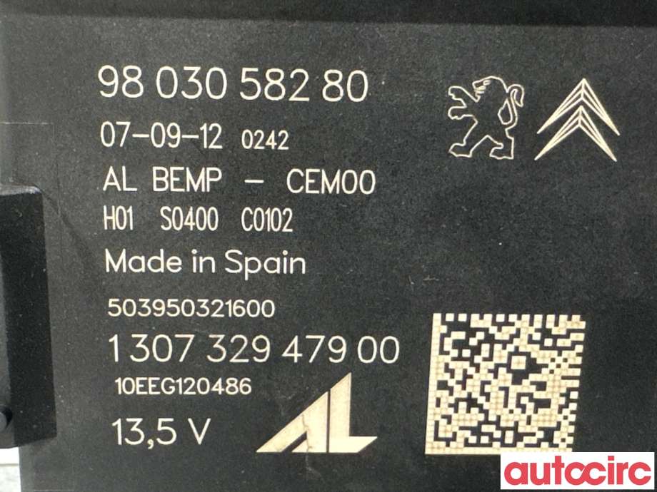 Styreenhet diverse til Peugeot 508 2011-2014 (Type I, Fase 1)  (PEUGEOT|9803058280|130732947900)