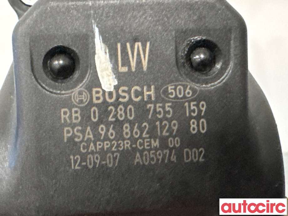 Pedal gass til Peugeot 508 2011-2014 (Type I, Fase 1) (PEUGEOT|1601EP|0280755159|9686212980)
