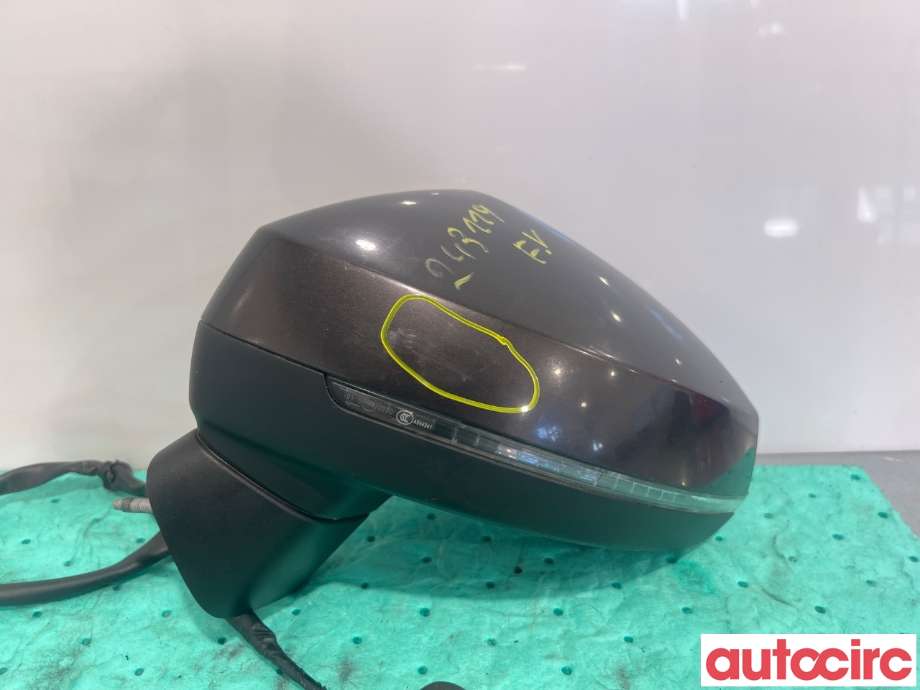Speil venstre til Audi A3 2012-2016 (Type III, Fase 1) (AUDI|8V1857409F|)