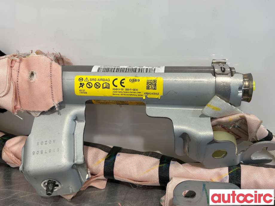 Airbag gardin venstre til Mazda MX-30 2020-->> (MAZDA|DN4J-57-KN0A|)