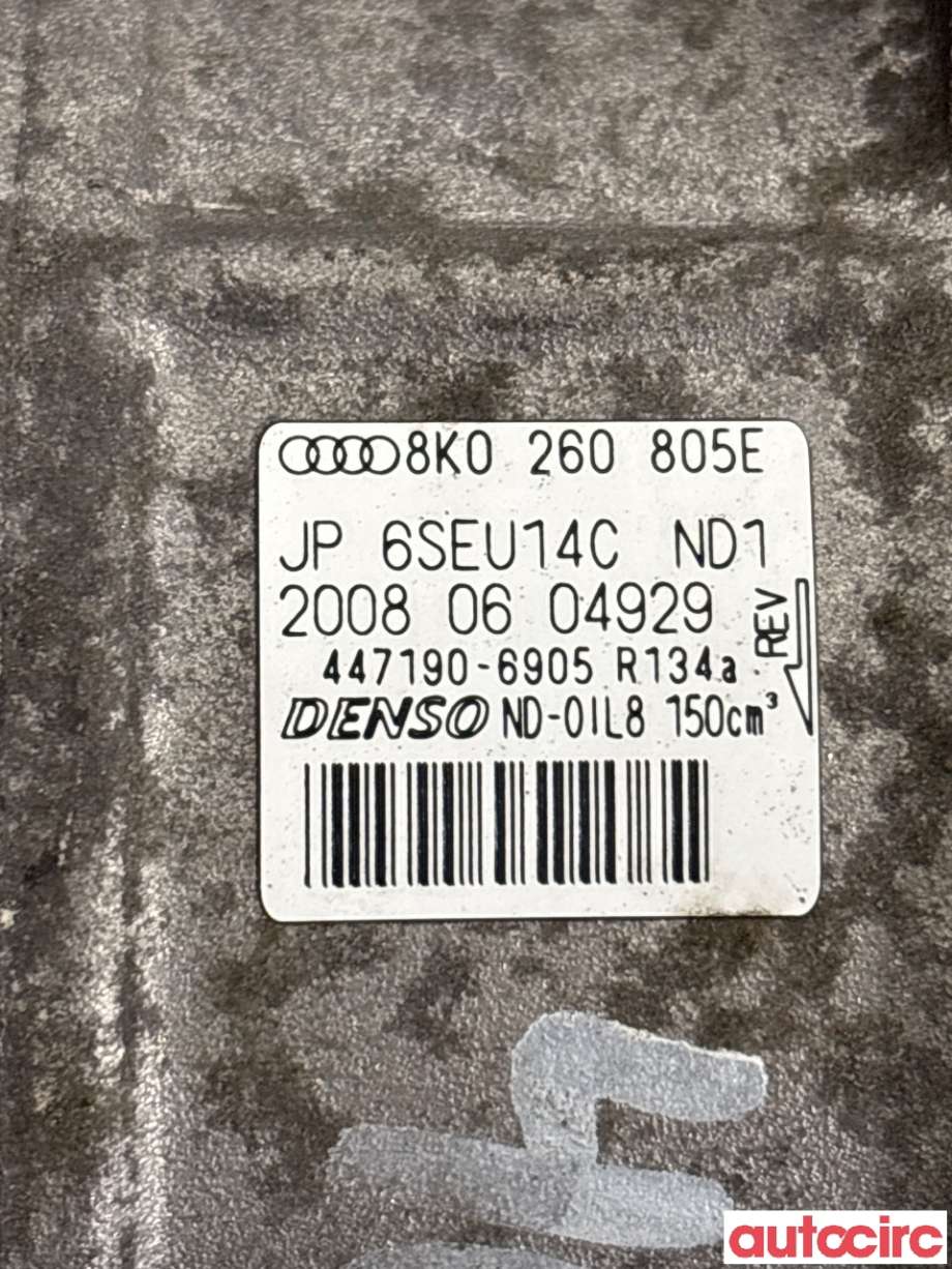 Aircondition kompressor til Audi A5 2007-2016 (Type I)  (AUDI|8K0260805|447190-6905|8K0260805E)