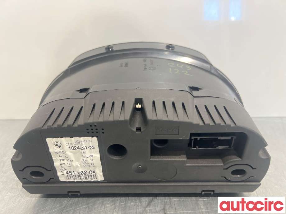 Instrumentpanel til BMW X3 2007-2010 (Fase 2) (E83) (E83) (BMW|62103451582|1024631-23|6210-3451582-04)