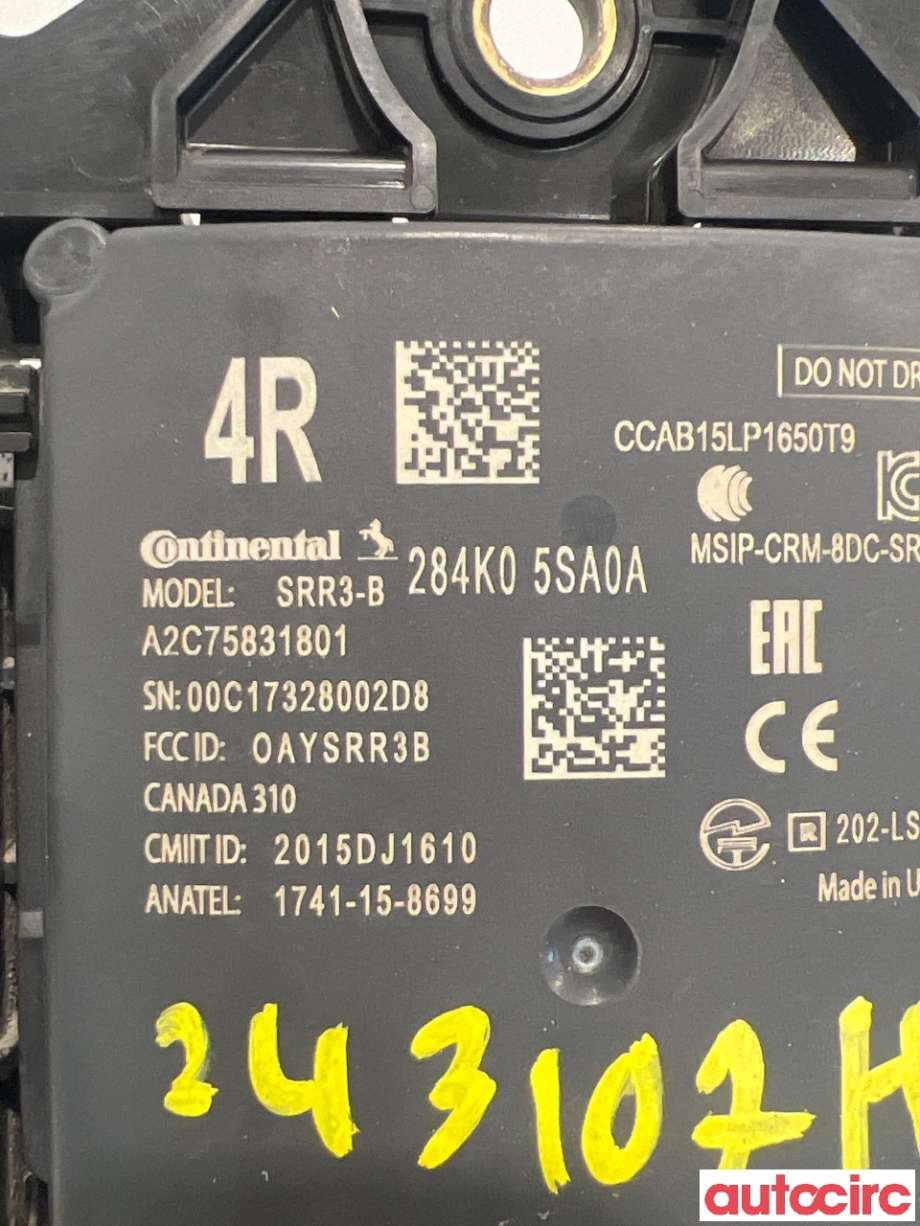Sensor radar til Nissan Leaf 2018-->> (Type II)  (NISSAN|284K05SA0A)