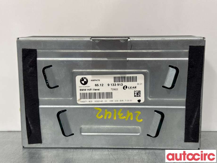 Bilstereo forsterker til BMW X5 2007-2013 (E70) (E70) (BMW|65122622681|AMPH70|65129133913)