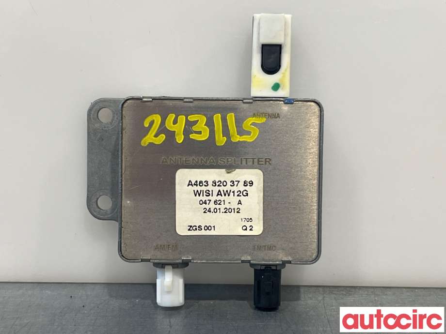 Antenne forsterker til Mercedes C-Klasse, 2011-2014 (Fase 2) (W204) (W204) (MERCEDES|A4638203789)