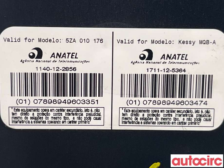 Styreenhet nøkkelfri/keyless til Audi A3 2012-2016 (Type III, Fase 1) (AUDI|5Q0959435A)