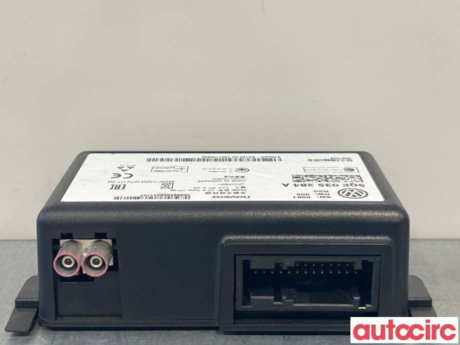 Styreenhet diverse til Audi A3 2012-2016 (Type III, Fase 1) (AUDI|5QE035284A)