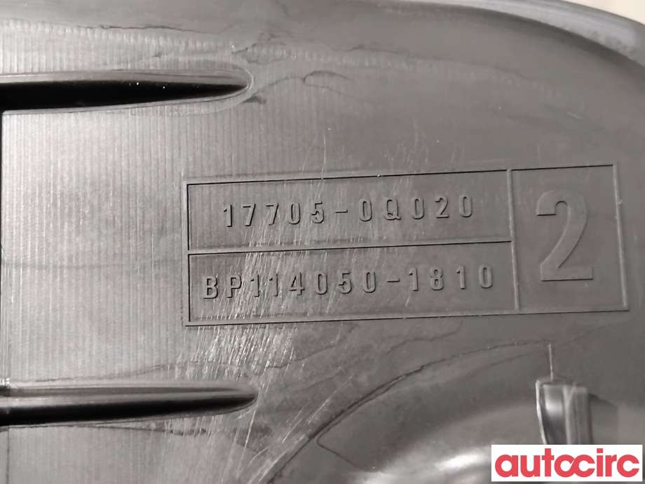 Luftfilterboks til Peugeot 107 2006-2014  (PEUGEOT|144091|114050-1810|17705-0Q020)