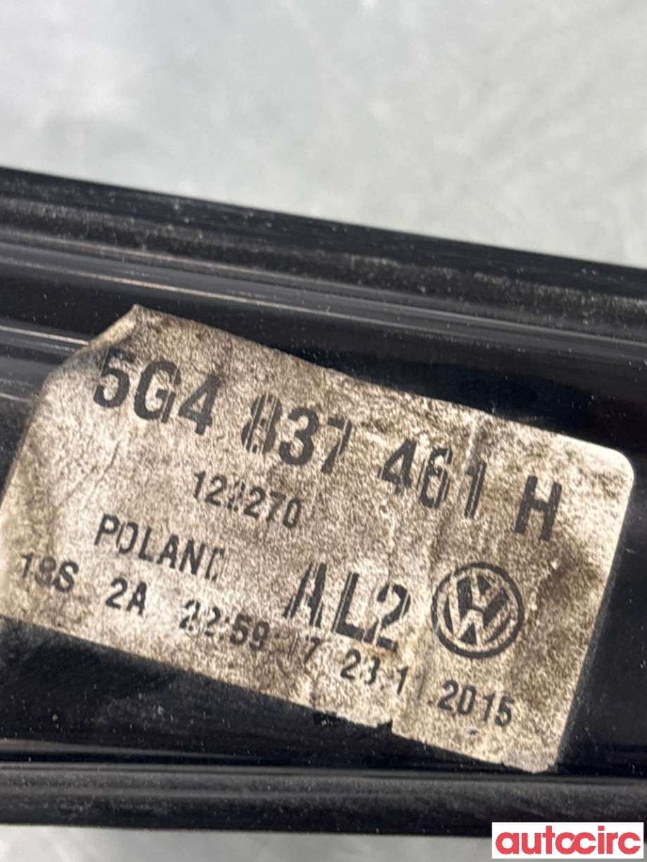 Ruteheis til VW e-Golf 2014-2017 (Fase 1)  (VOLKSWAGEN|5G4837461H|)