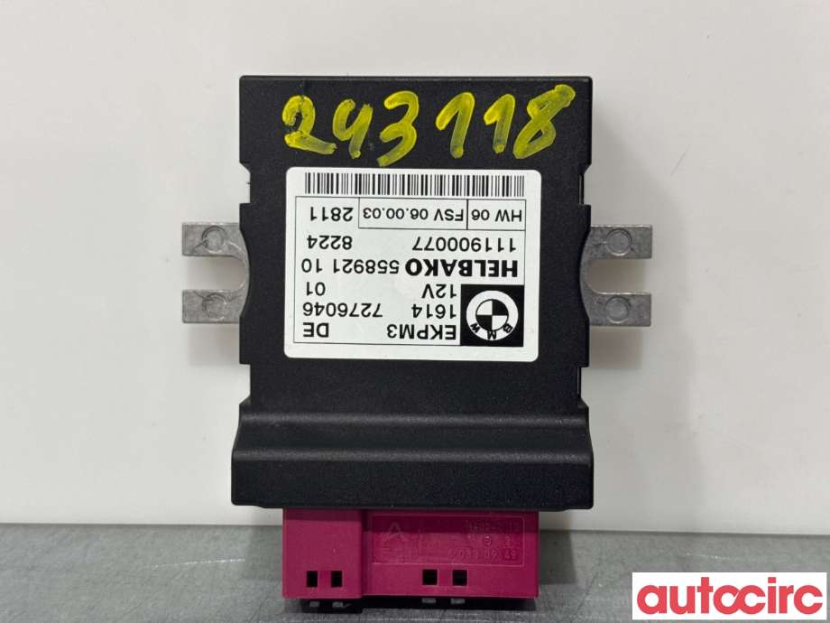 Styreenhet drivstoffpumpe til BMW 3-Serie 2005-2011 (E90/E91/E92/E93) (E90/E91/E92/E93) (BMW|16147407513|111900077|16147276046)