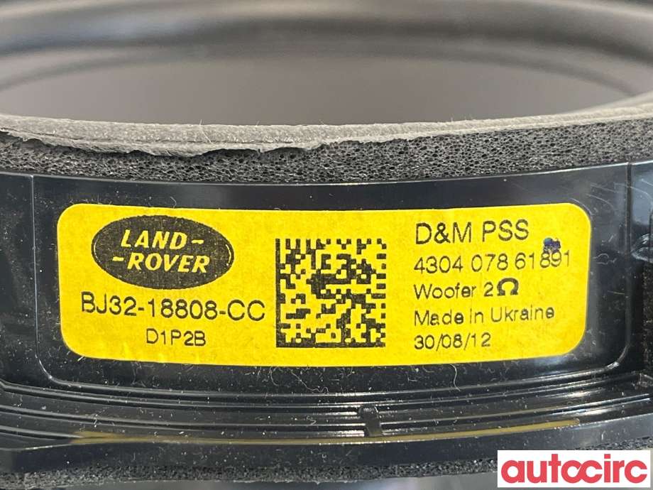 Bilstereo høyttaler til Land Rover Range Rover, Evoque 2011-2019 (Type I)  (LAND-ROVER|LR032635|BJ32-18808-CC)