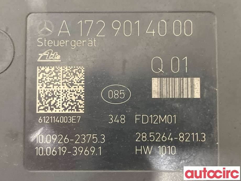 ABS sentral til Mercedes C-Klasse 2011-2014 (Fase 2) (W204) (W204) (MERCEDES|A1724313912|100926-23753|A1724314412)