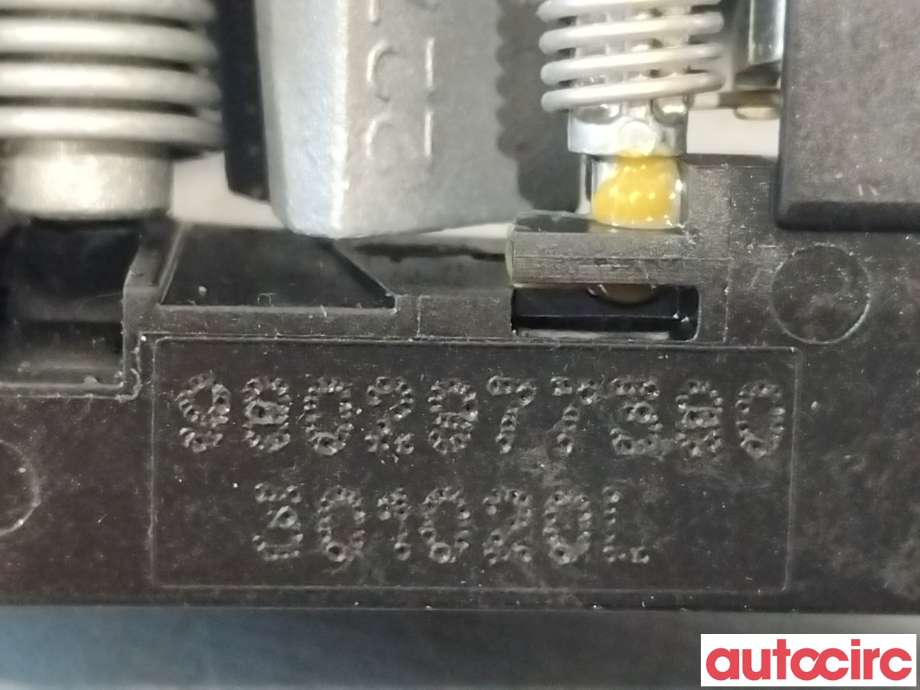 Dørhåndtak utv høyre bak til Peugeot Partner 2019-->> (Type III) (PEUGEOT|1609239680|9802977380)