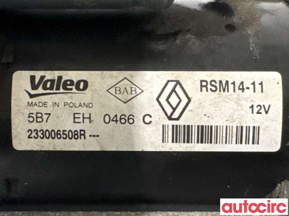 Starter diesel til Mercedes Citan 2012-2021 (W415) (W415) (MERCEDES|A4159065600|RSM14-11|A4159066000)
