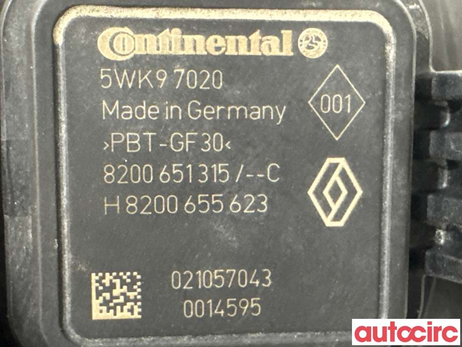 Luftmengde/luftmassemåler til Mercedes Citan 2012-2021 (W415) (W415) (MERCEDES|A6070940048|5WK97020|8200655623)