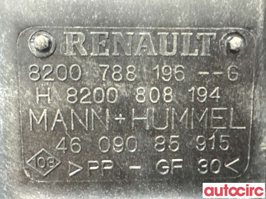 Luftfilterboks til Mercedes Citan 2012-2021 (W415) (W415) (MERCEDES|A6070900201|4609085915|8200788196)