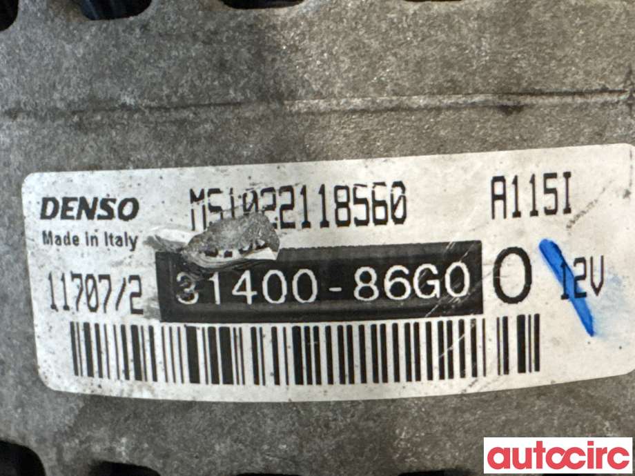 Dynamo til Suzuki Ignis 2003-2010 (Type I) (UNGARN) (UNGARN) (SUZUKI|31400-86G00|MS1022118560|31400-86G0)