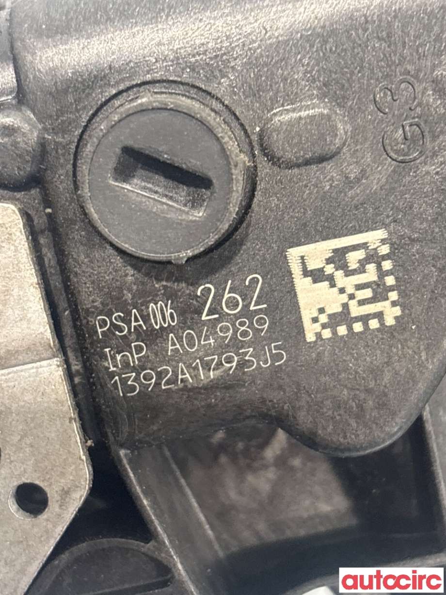 Låsekasse venstre bak til Peugeot 508 2011-2014 (Type I, Fase 1) (PEUGEOT|9800626280|PSA006262|)