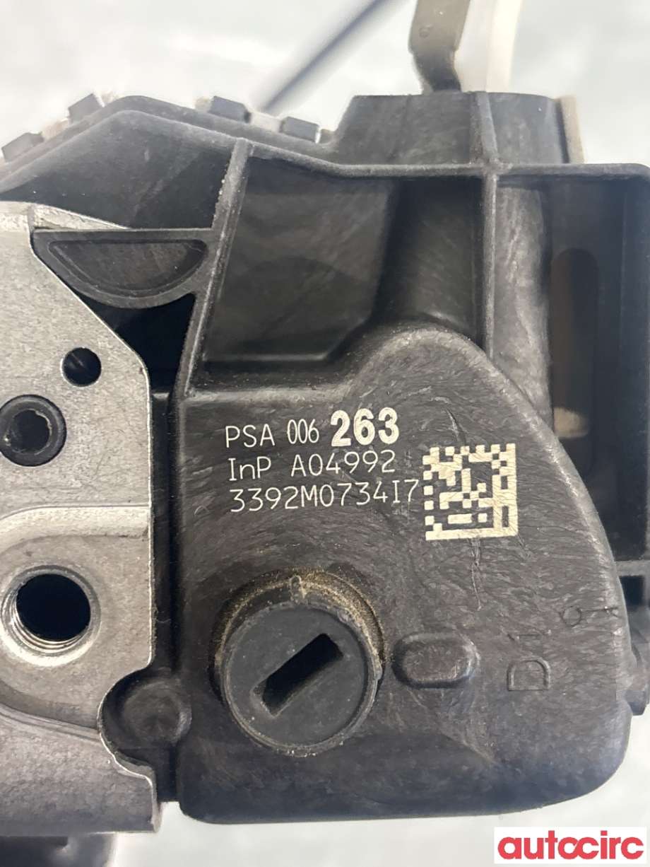 Låsekasse høyre bak til Peugeot 508 2011-2014 (Type I, Fase 1) (PEUGEOT|9800626380|PSA006263|)