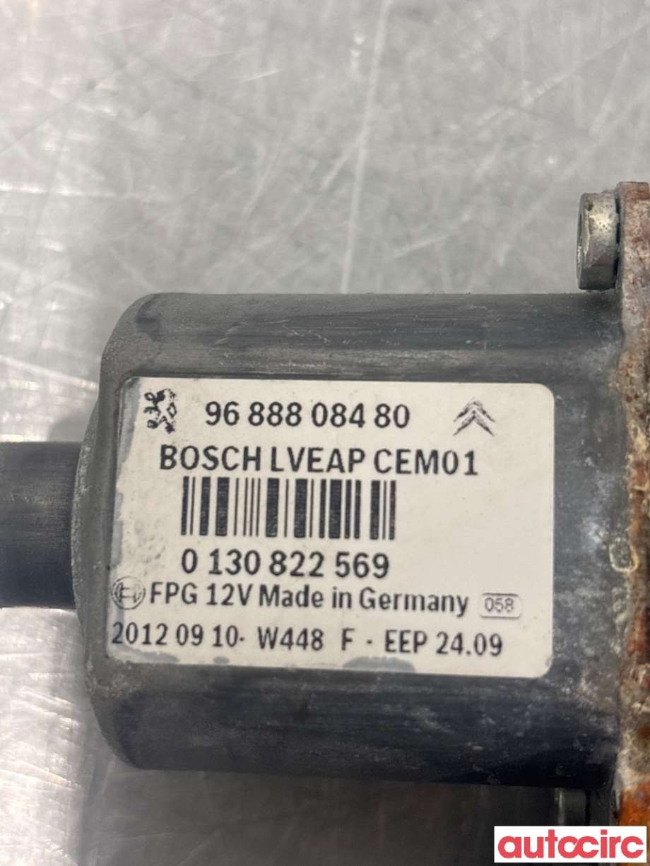 Ruteheis venstre bak til Peugeot 508 2011-2014 (Type I, Fase 1)  (PEUGEOT|9223H5|0130822569|9688808480)