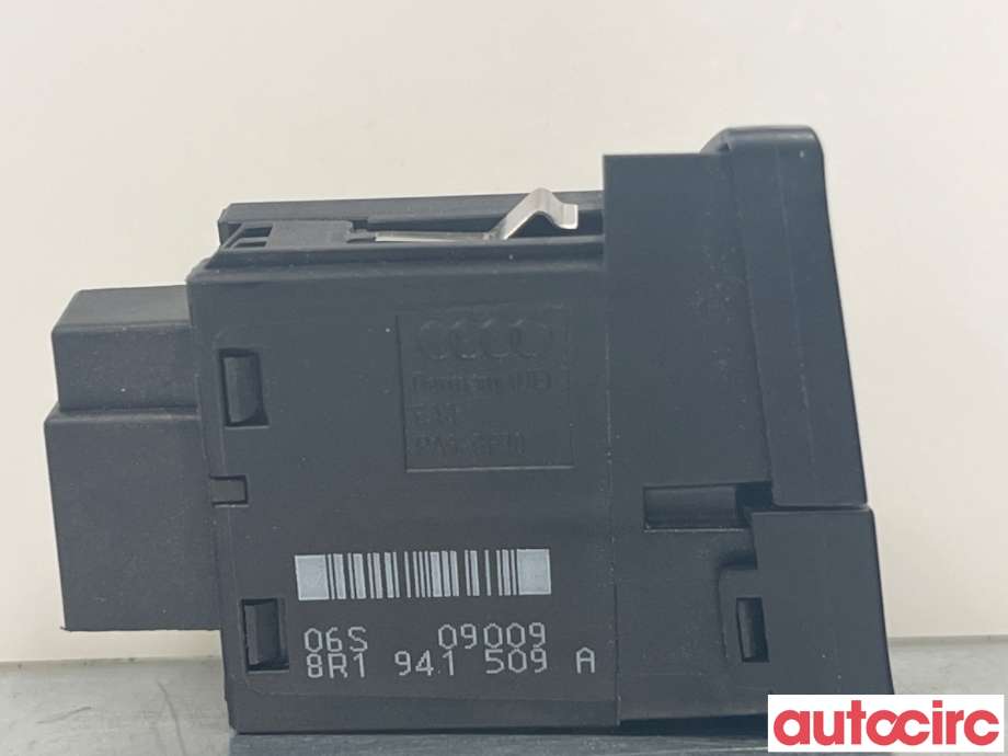 Bryter nødblink til Audi Q5 2008-2012 (Type I, Fase 1) (AUDI|8R1941509A|)