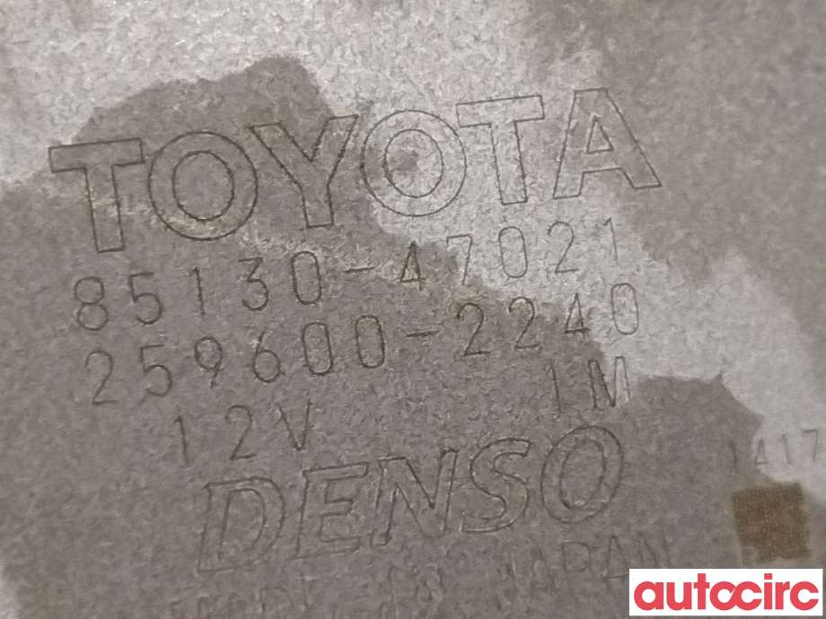 Viskermotor bakrute til Toyota Prius 2009-2016 (Type III) (COMBI) (COMBI) (TOYOTA|8513047021|85130-47021)