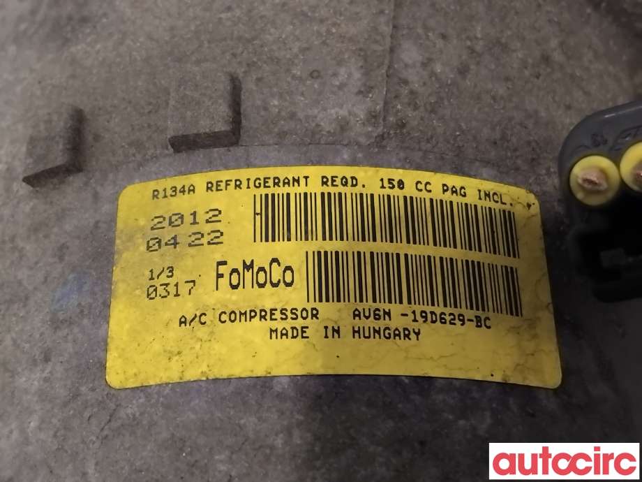 Aircondition kompressor til Land Rover Range Rover, Evoque 2011-2019 (Type I)  (LAND-ROVER|LR041117|AV6N-19D629-BC|LR056300)