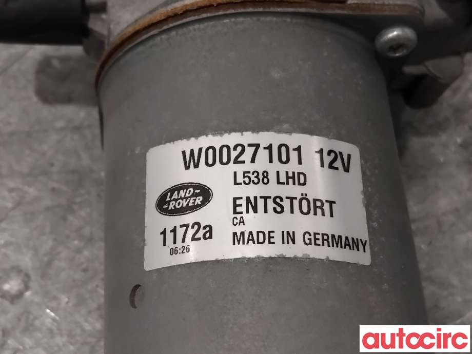 Viskermotor frontrute til Land Rover Range Rover, Evoque 2011-2019 (Type I)  (LAND-ROVER|LR024224|W0027101|LR078300)