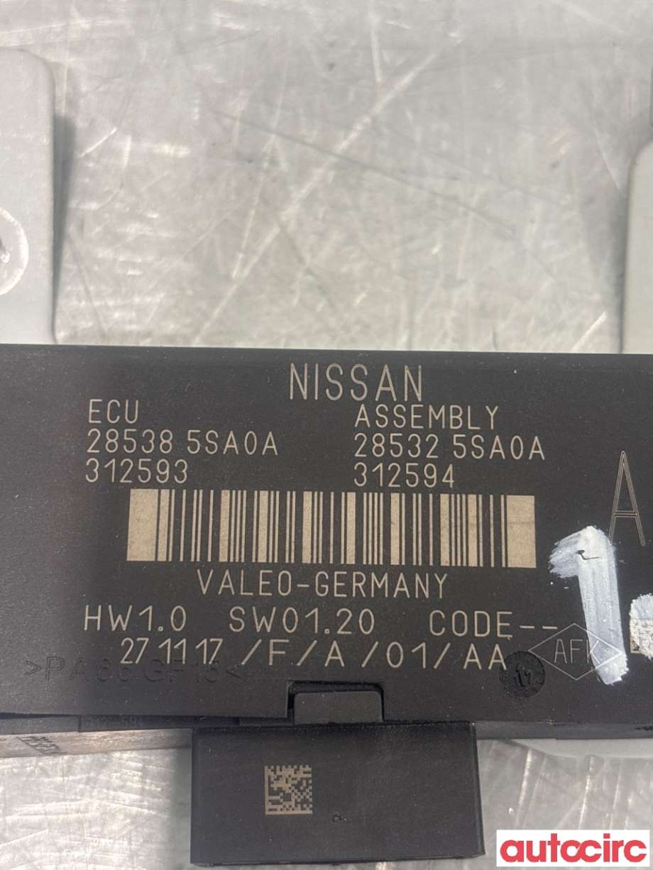 Styreenhet diverse til Nissan Leaf 2018-->> (Type II)  (NISSAN|285325SA0A|285385SA0A)