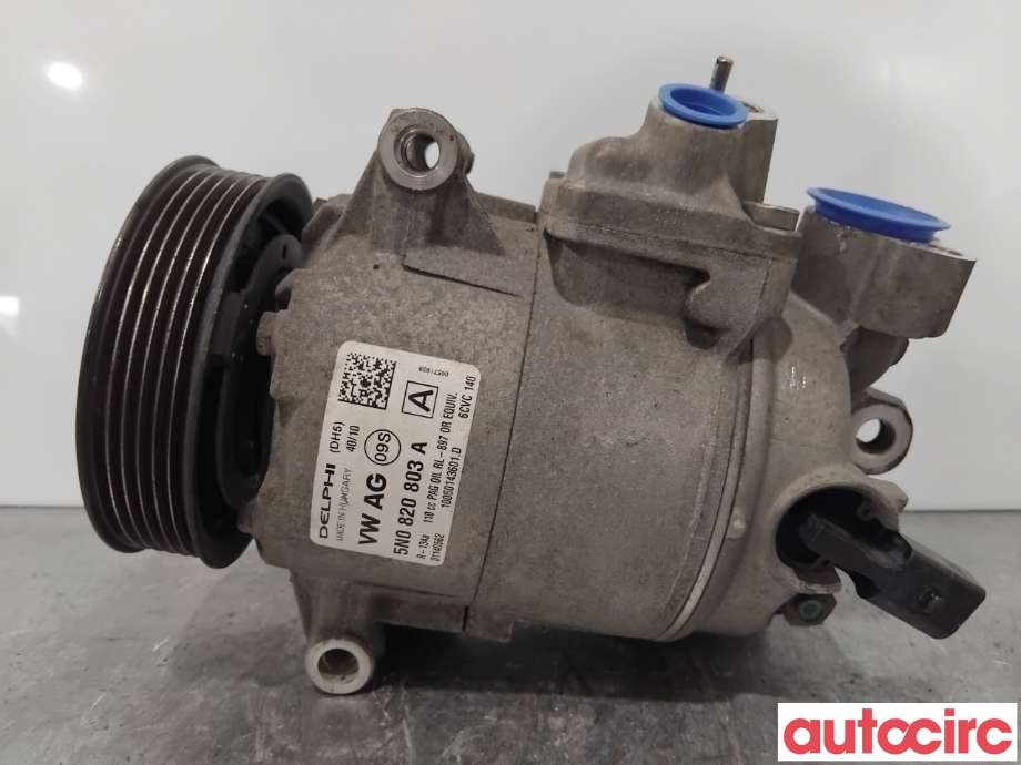 Aircondition kompressor til VW Golf VI 2008-2012  (VOLKSWAGEN|5K0820803X|6CVC140|1K0820808F)