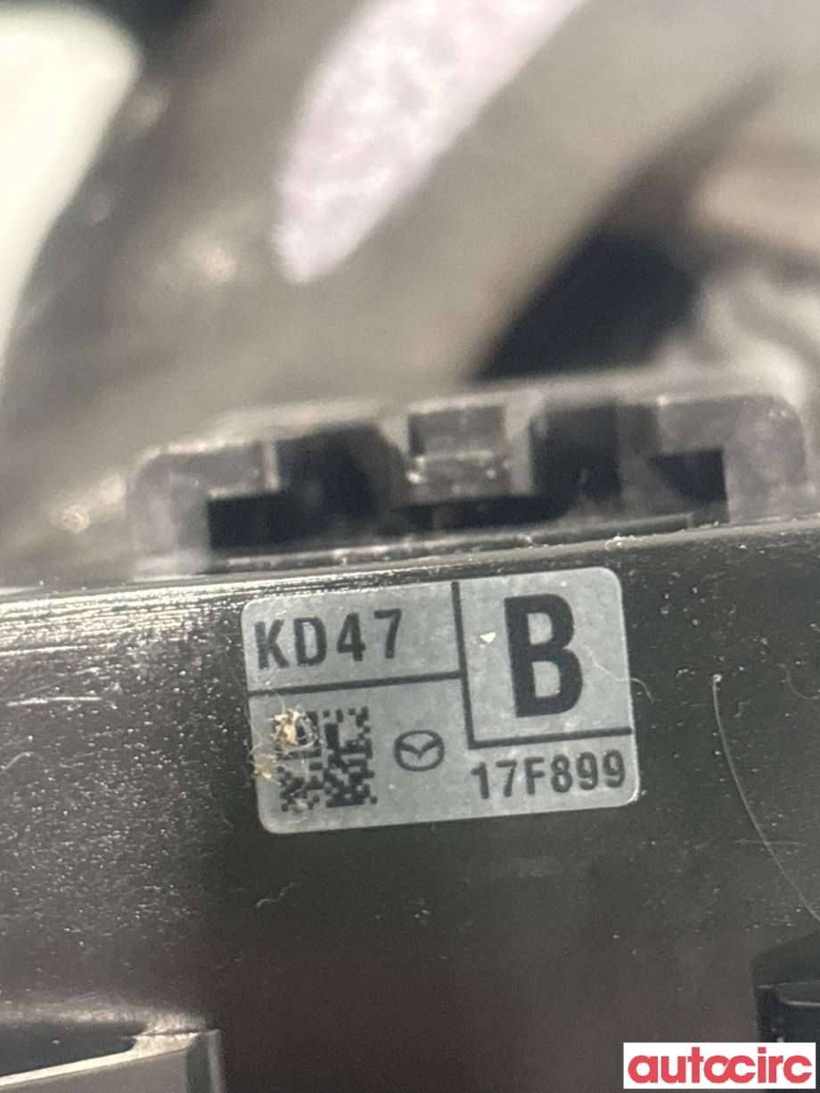 Bryter visker til Mazda CX-5 2012-2017 (Type I)  (MAZDA|KS04-66-128||KD47B17F899)