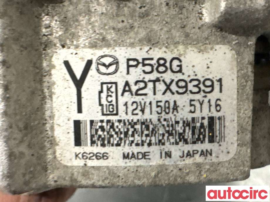 Dynamo til Mazda CX-3 2015-2022  (MAZDA|PY1C-18-300|A2TX9391|P58G)