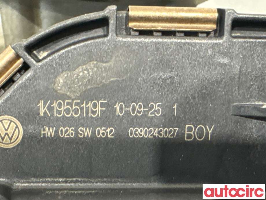 Viskermotor frontrute til VW Golf VI 2008-2012  (VOLKSWAGEN|1Q1955119B|1397220652|1Q1955119C)