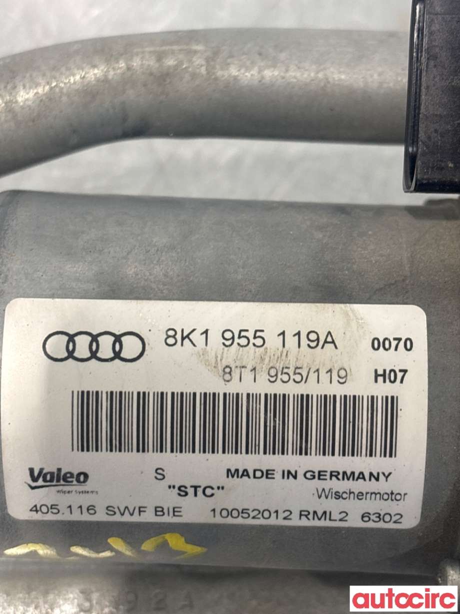 Viskermotor frontrute til Audi A4 2007-2014 (Type IV) (B8) (B8) (AUDI|8K1955023C|8K1955119A|)