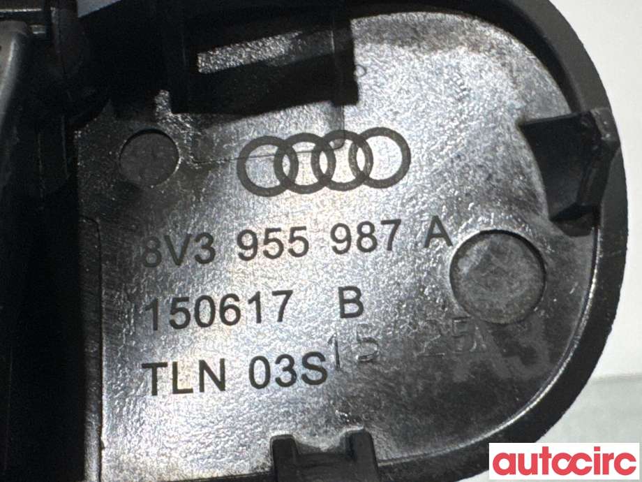 Lyktespylerdyse til Audi A3 2012-2016 (Type III, Fase 1)  (AUDI|8V3955987A|)
