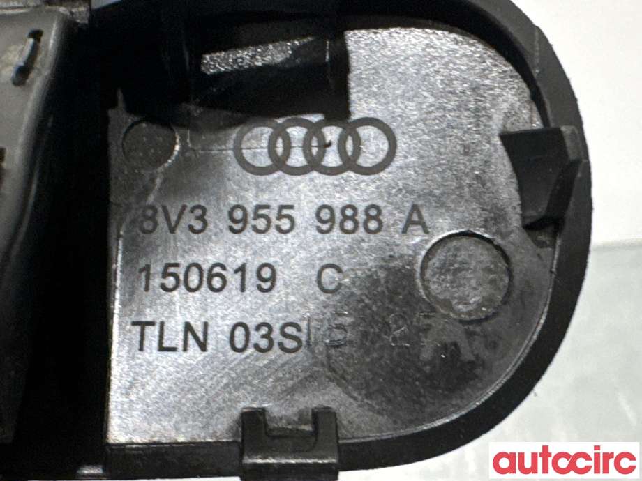 Lyktespylerdyse til Audi A3 2012-2016 (Type III, Fase 1)  (AUDI|8V3955988A|)