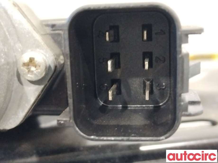 Ruteheis venstre bak til Land Rover Range Rover, Evoque 2011-2019 (Type I)  (LAND-ROVER|LR026718|LR031661|BJ3227001AC)