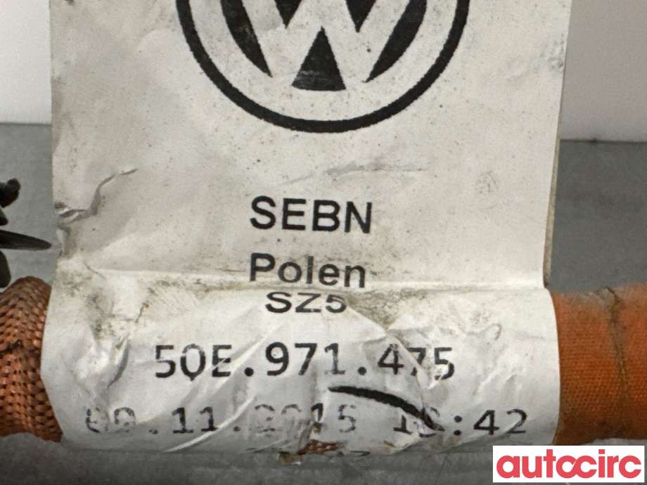 Kabel høy volt (HV) hybrid til VW e-Golf 2014-2017 (Fase 1)  (VOLKSWAGEN|5QE971475|)