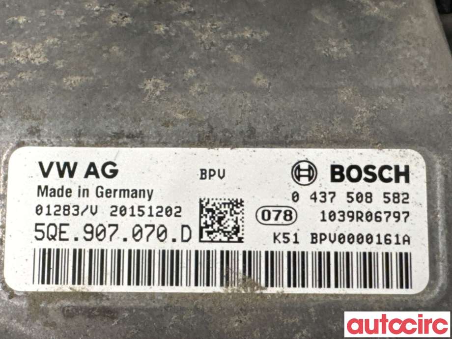 Inverter elbil til VW e-Golf 2014-2017 (Fase 1)  (VOLKSWAGEN|5QE907070H|0437508582|5QE907070D)