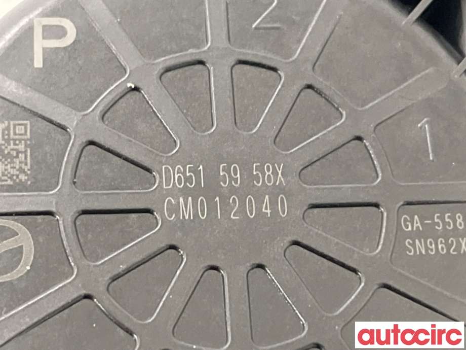 Ruteheis venstre bak til Mazda 6 2013-2015 (Type III, Fase 1)  (MAZDA|D651-59-58XB||D6515958X)