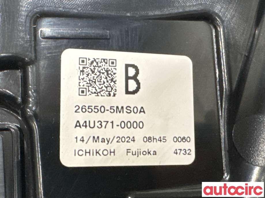 Baklykt høyre til Nissan Ariya 2022-->>  (NISSAN|265505MS0A||26550-5MS0A)