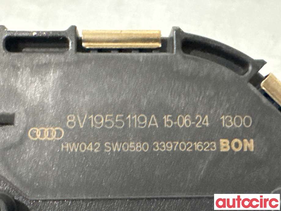 Viskermotor frontrute til Audi A3 2012-2016 (Type III, Fase 1)  (AUDI|8V1955023D|1397220663|8V1955119A)
