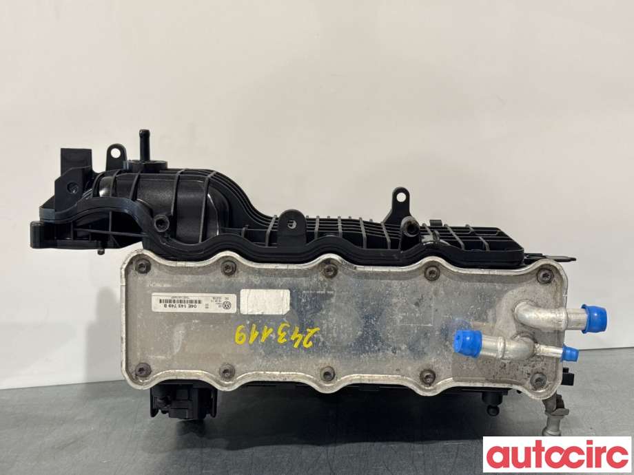 Manifold innsug til Audi A3 2012-2016 (Type III, Fase 1)  (AUDI|04E129709Q|)