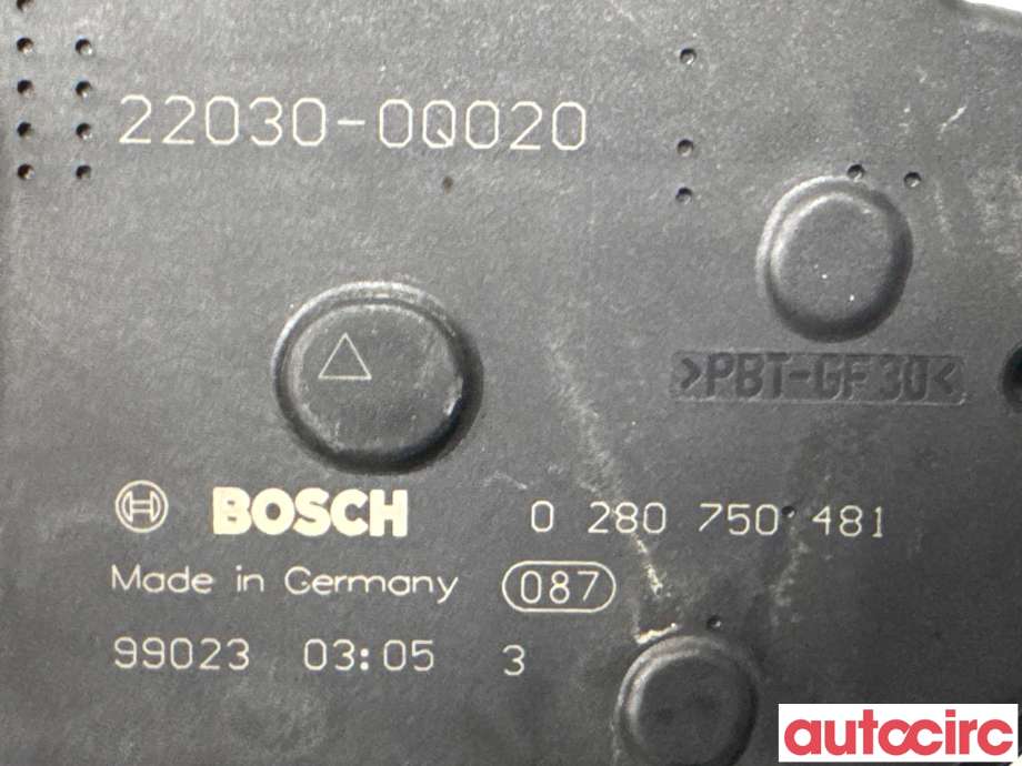 Spjeldhus til Toyota Aygo 2005-2014 (Type I) (TOYOTA|220300Q020|0280750481|22030-0Q020)