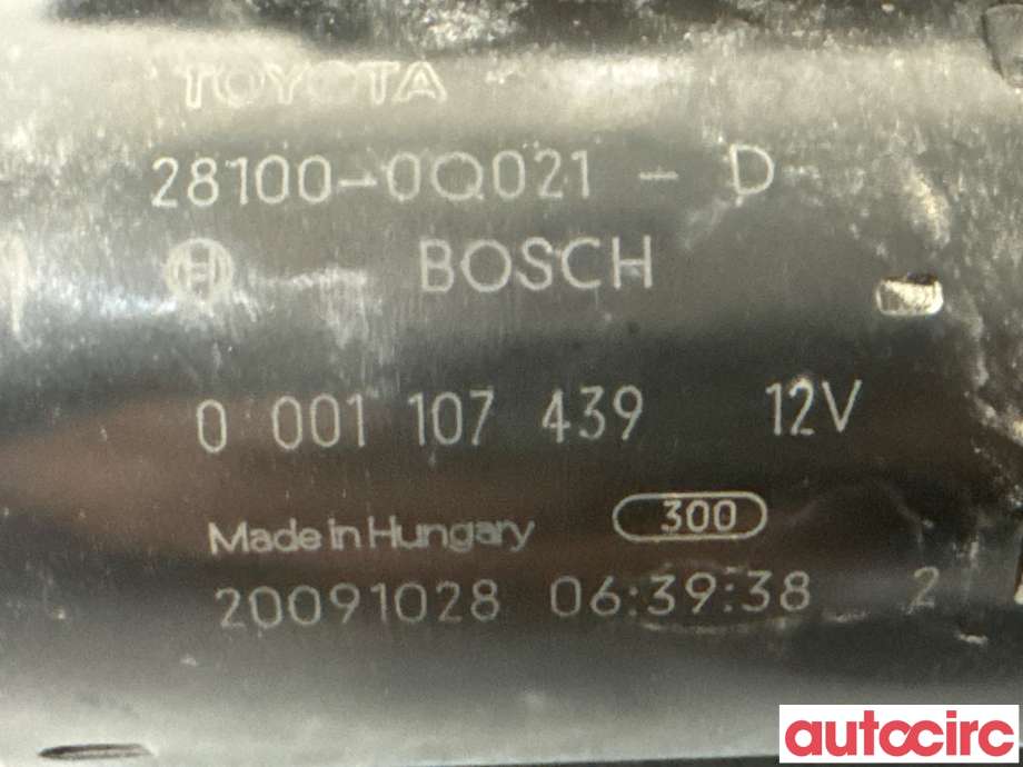 Starter til Toyota Aygo 2005-2014 (Type I)  (TOYOTA|281000Q021|0001107439|28100-0Q021-D)