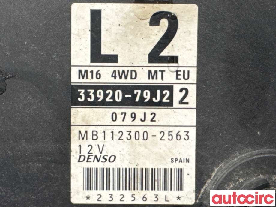 Styreenhet motor til Suzuki SX4 2006-2009 (Type I, Fase 1)  (SUZUKI|33920-79J24|MB112300-2563|33920-79J22)